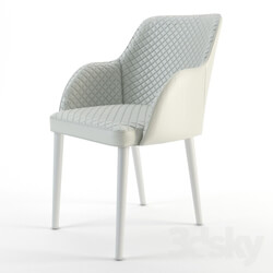 Devon Club Chair White 