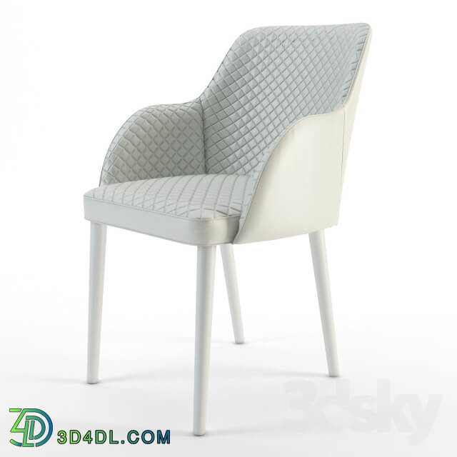 Devon Club Chair White