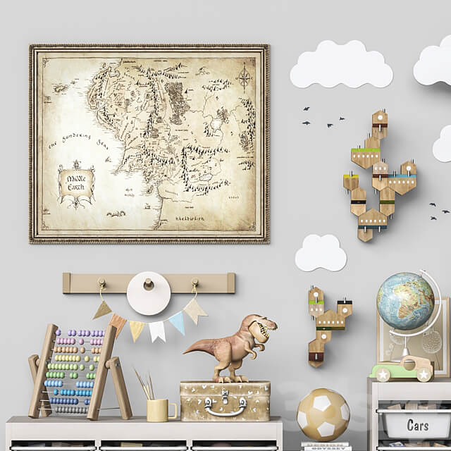 Toys and furniture set 103 Miscellaneous 3D Models