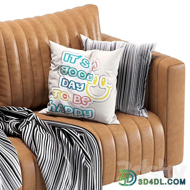 Sofa Belissa Leather Диван Белисса divan.ru 3D Models