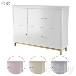Ellipse Wardrobe Classic low in four colors 