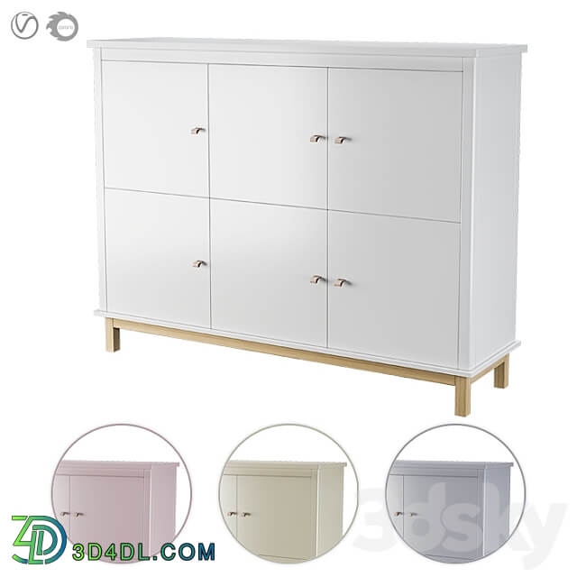 Ellipse Wardrobe Classic low in four colors