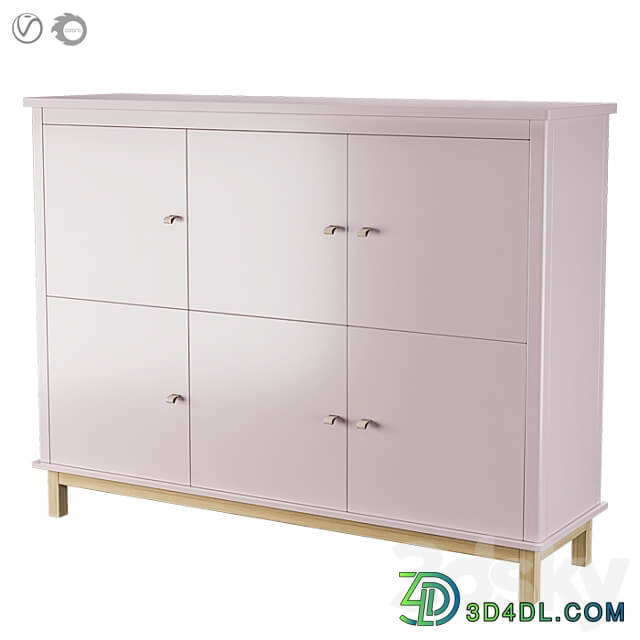 Ellipse Wardrobe Classic low in four colors