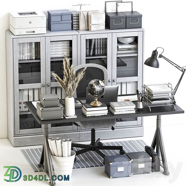 Office workplace 112 3D Models