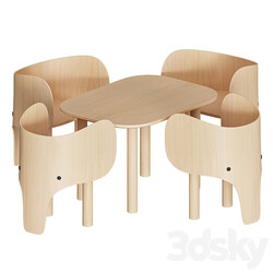 Table Chair Elephant Chair Table by EO 