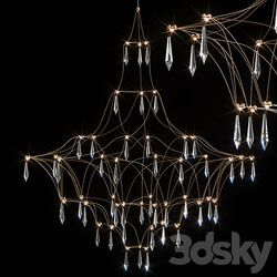 Delight Collection Lucciola d80cm Pendant light 3D Models 