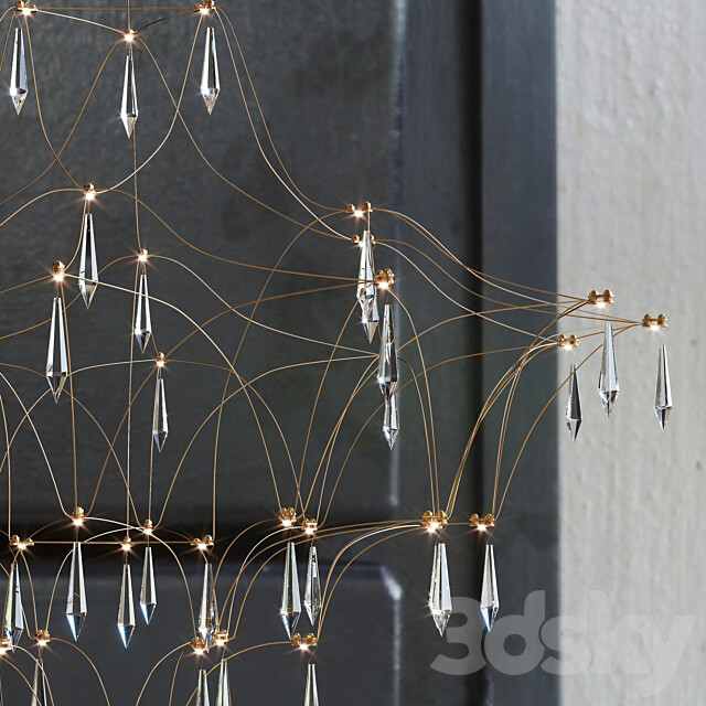 Delight Collection Lucciola d80cm Pendant light 3D Models