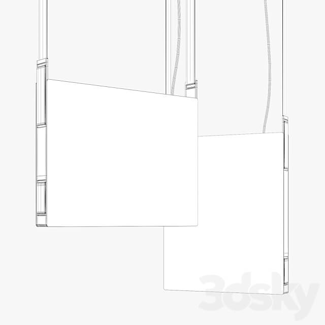 Pendant light Fild BLT 2 3