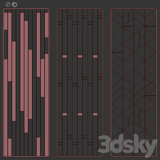 Decorative partition 9