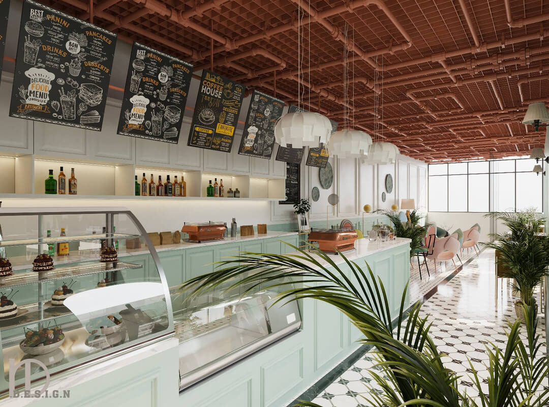 3D Model Interior Coffee 88 Scenes File 3dsmax By Huy Dam