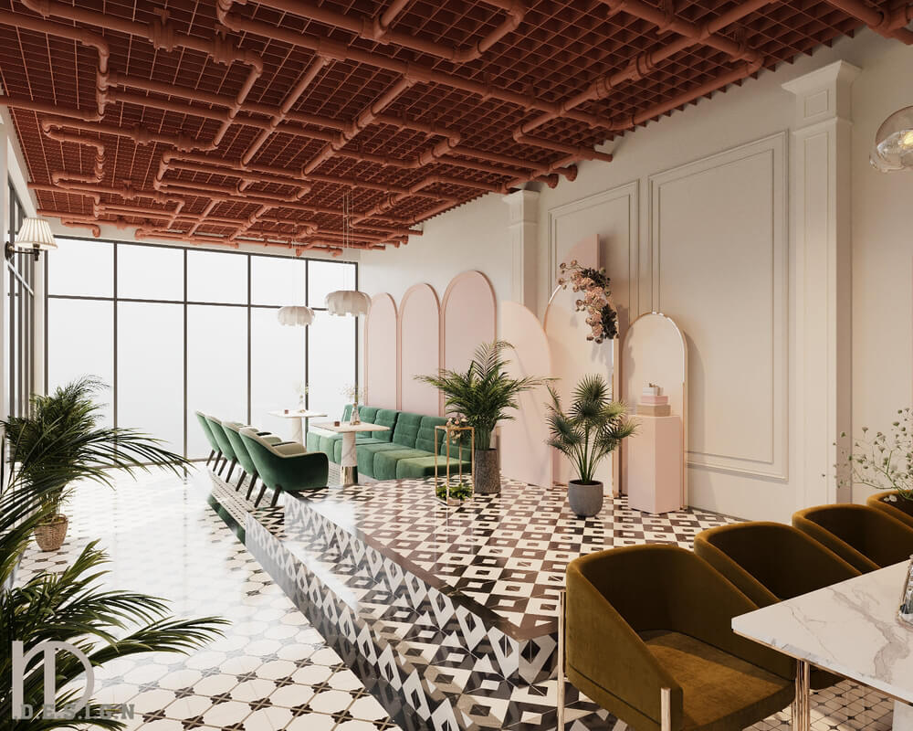3D Model Interior Coffee 88 Scenes File 3dsmax By Huy Dam