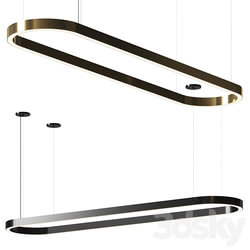 Pendant light Euroluce Lampadari PROFILE OVAL 