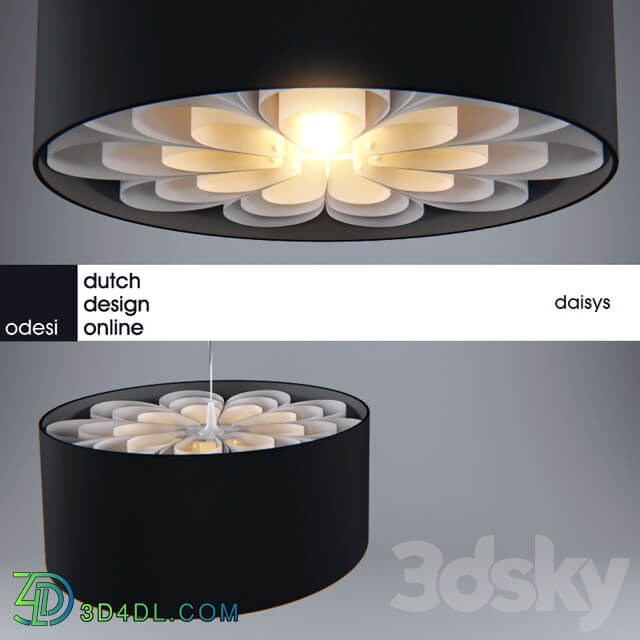 Odesi Daisys Pendant light 3D Models