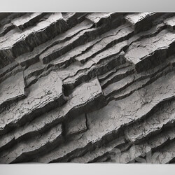Rock cliff wall 26 
