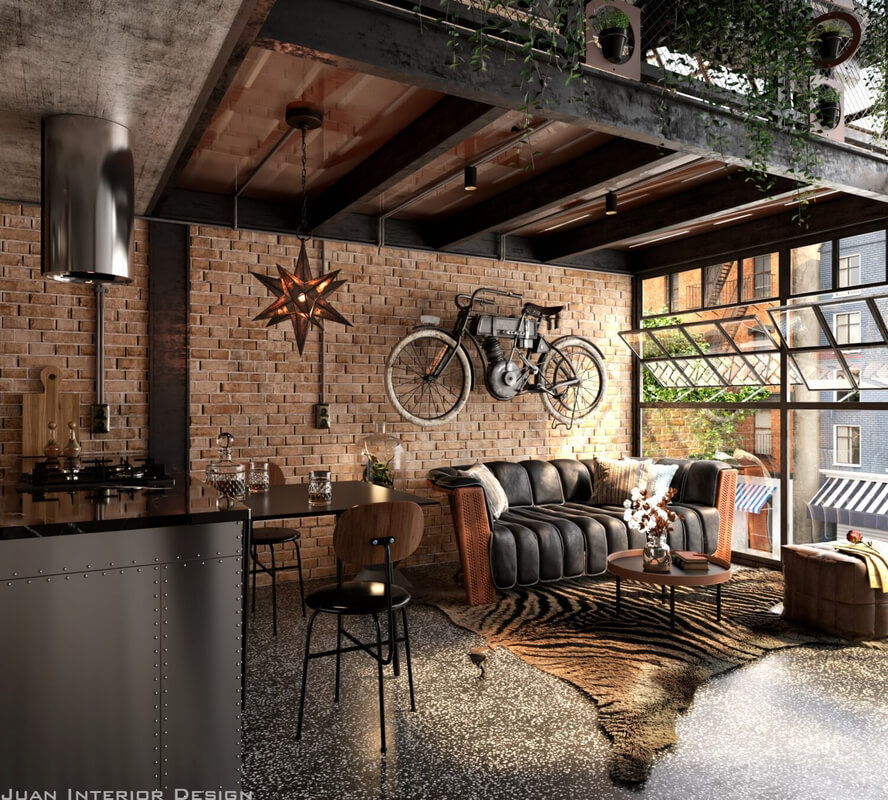  3D Lofthouse Interior by Thien Nguyen