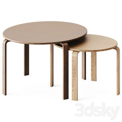 Coffee Tables Svalsta by Ikea 3D Models 