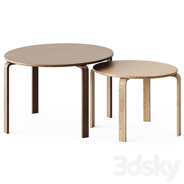 Coffee Tables Svalsta by Ikea 3D Models