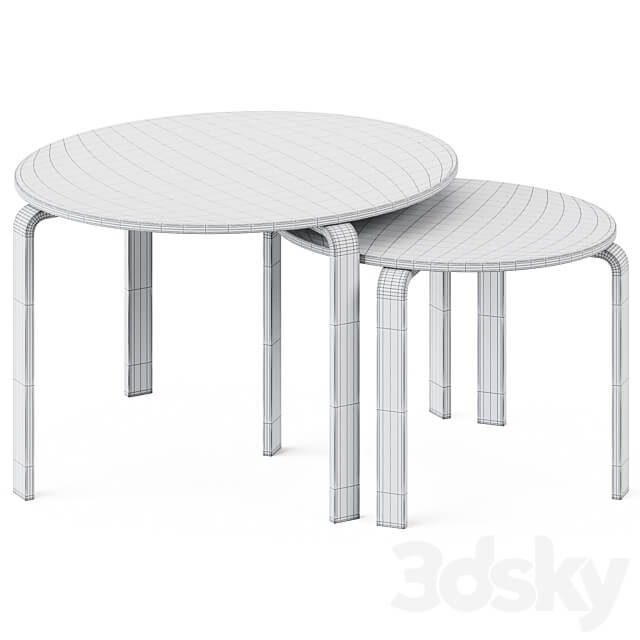 Coffee Tables Svalsta by Ikea 3D Models