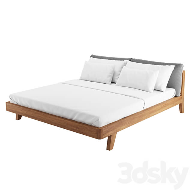Mikkel bed Bed 3D Models 3DSKY