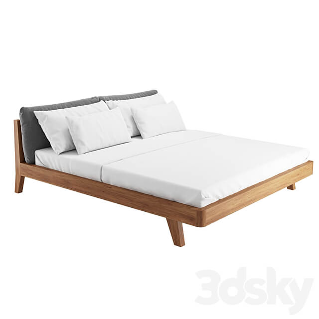 Mikkel bed Bed 3D Models 3DSKY