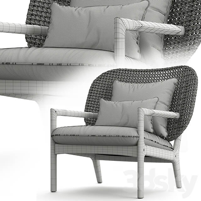 Kay Low Back Lounge Chair