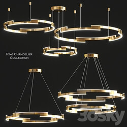 Pendant light Ring chandelier collection 