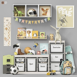 Toys and furniture set 107 Miscellaneous 3D Models 