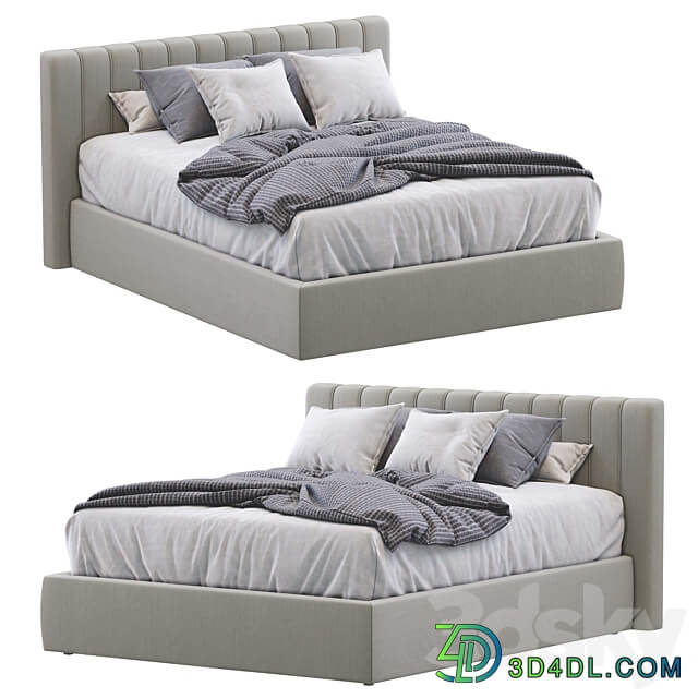 Bed cama veneza Bed 3D Models