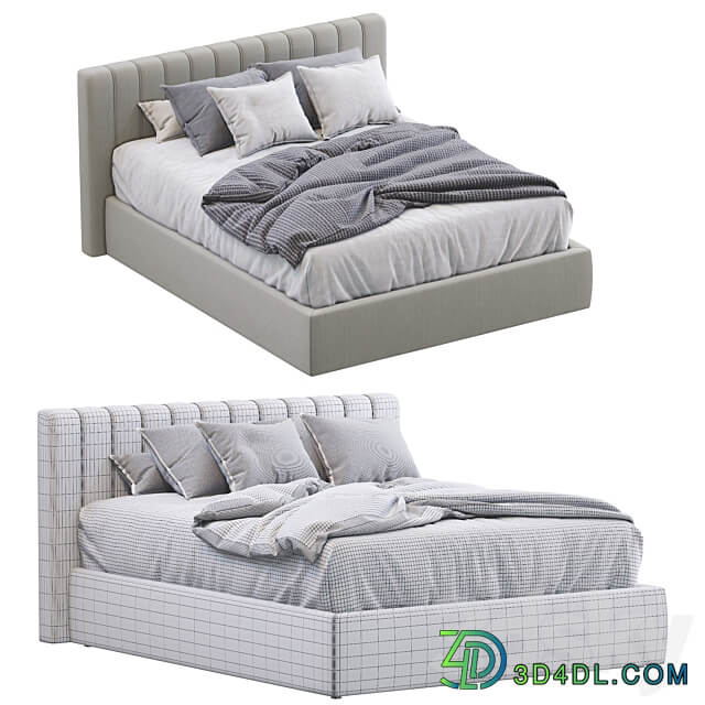 Bed cama veneza Bed 3D Models