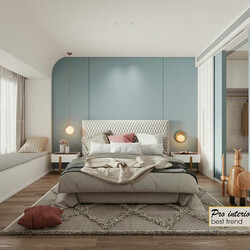 3D Interior Scenes File 3dsmax Model Bedroom 258 By HuyHieuLee 