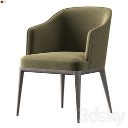 Chair 01 Velor Green  