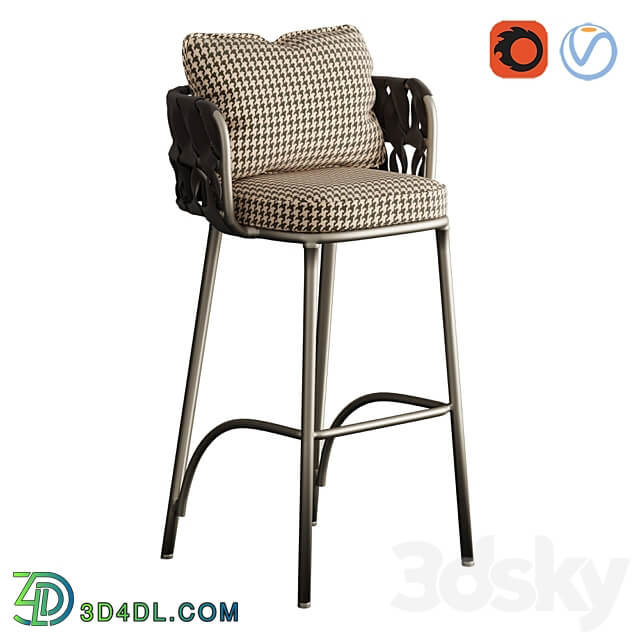 Bar stool Aura by Romatti