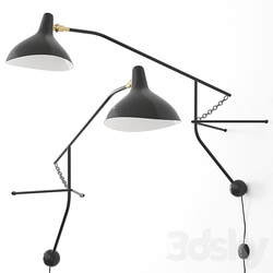 MANTIS BS2 BL Wall light by DCW éditions 