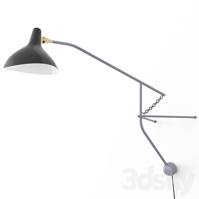 MANTIS BS2 BL Wall light by DCW éditions
