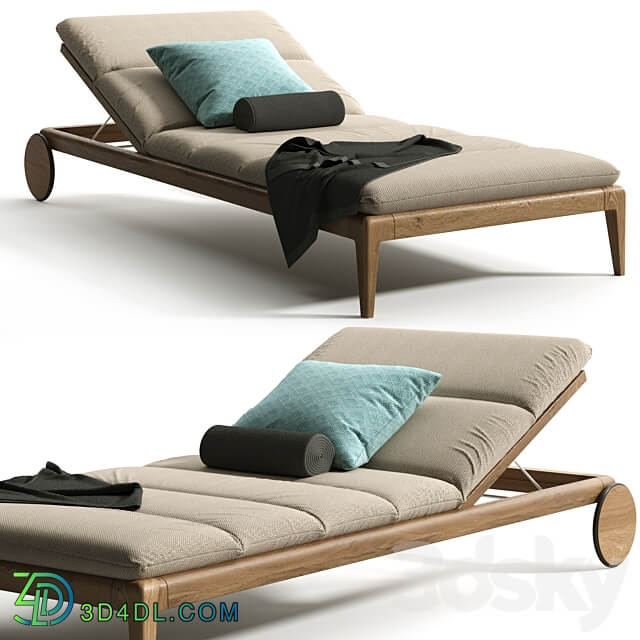 Other Cruise teak sunbed