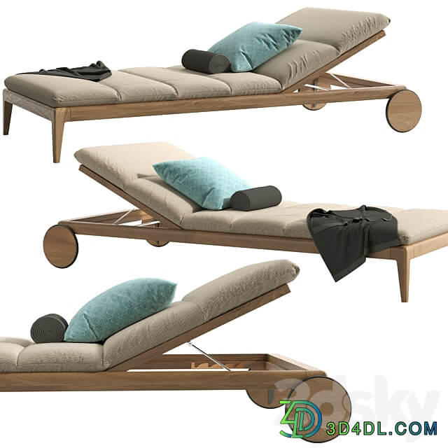 Other Cruise teak sunbed