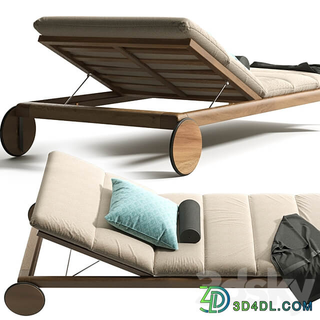 Other Cruise teak sunbed