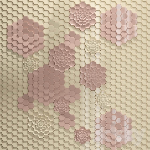 Other decorative objects 3d modular panel