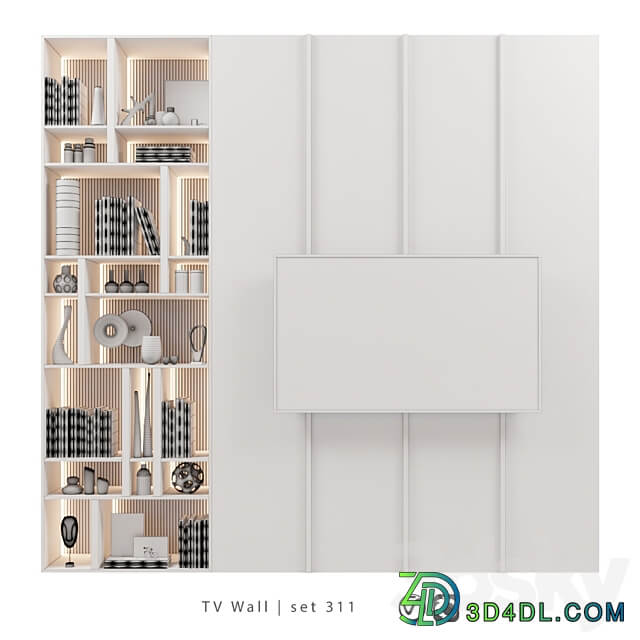 TV Wall set 311