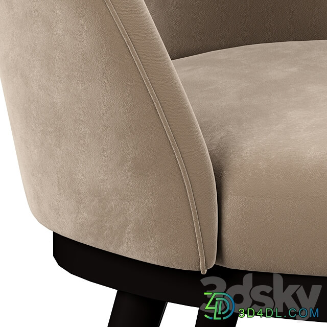 Ana Navy Dining Chair