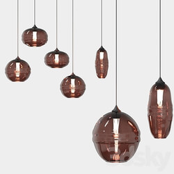 Pendant light Clear Band Pedant by John Pomp 