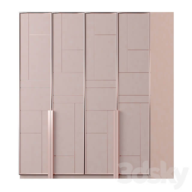 Wardrobe Display cabinets Wardrobe pink beas