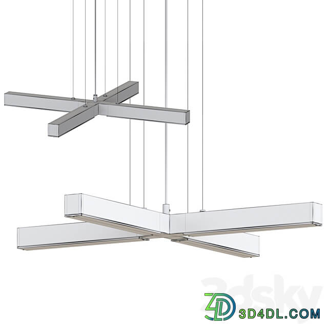 Pendant light Artys Cross by Ilfari Pendant lamp