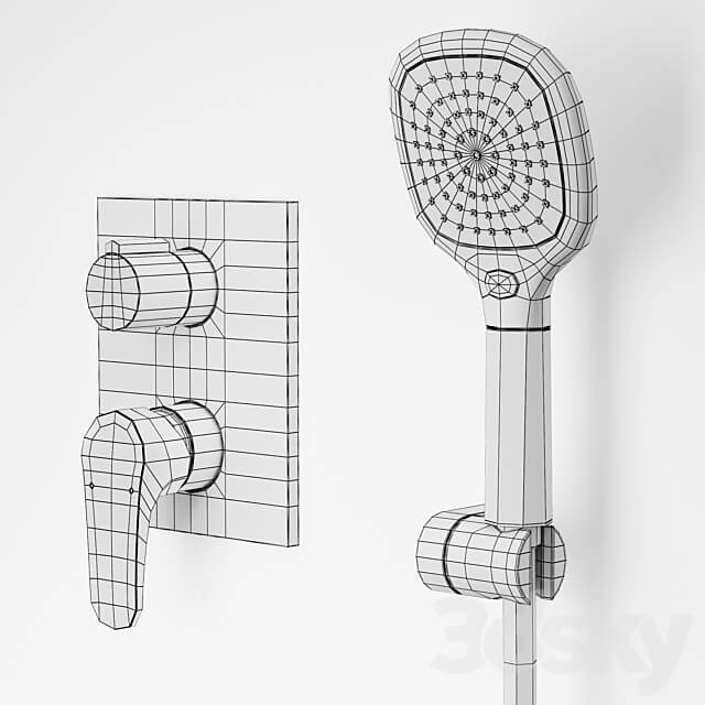 Faucet Shower set Lemark Shift
