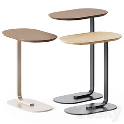 Wooden Relate Side Table by Muuto 3D Models 