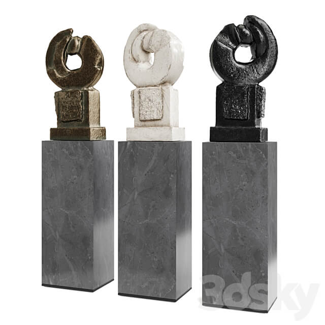 Abstract Ring sculpture