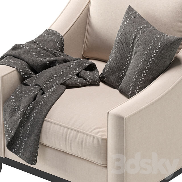 Armchair CORLEONE Cazarina Кресло КОРЛЕОНЕ 3D Models