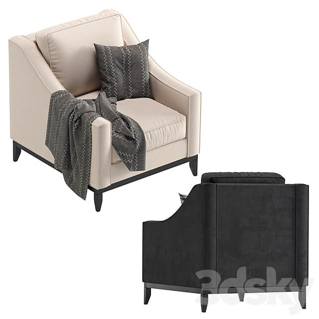 Armchair CORLEONE Cazarina Кресло КОРЛЕОНЕ 3D Models