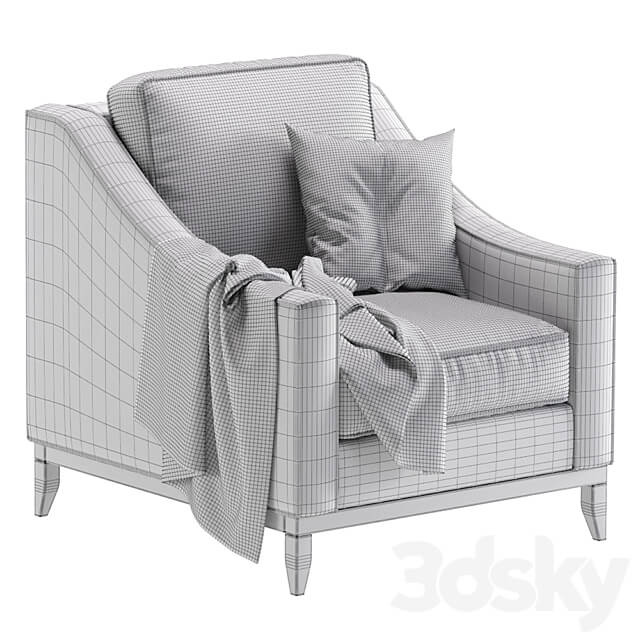 Armchair CORLEONE Cazarina Кресло КОРЛЕОНЕ 3D Models