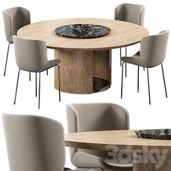 Table Chair Dining talbe FRATO SENDAI Jose Martinez Medina FRENCH 